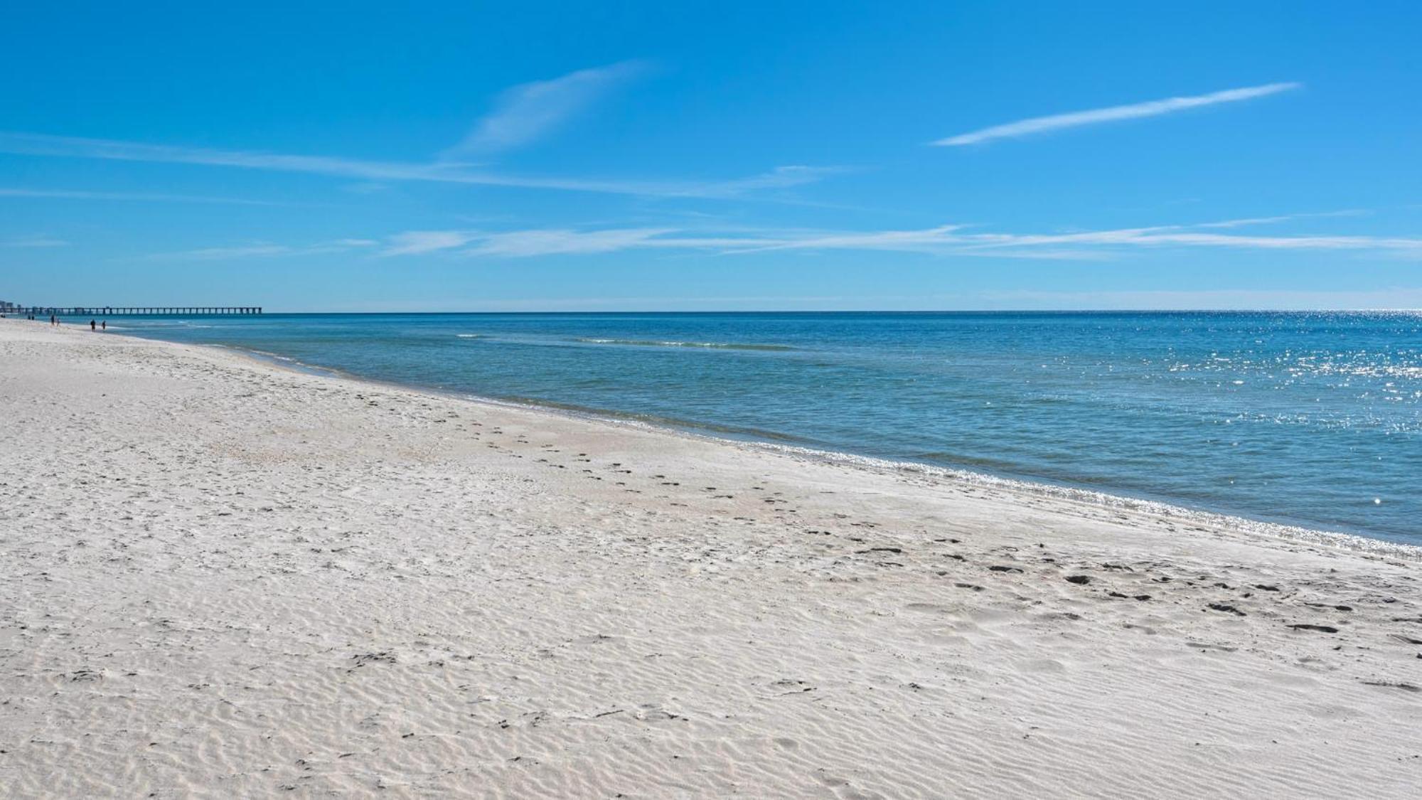 Parking Included-Beachfront 2Bd Ocean Villa! Gorgeous Amenities, Private Complex Panama City Beach Exterior foto