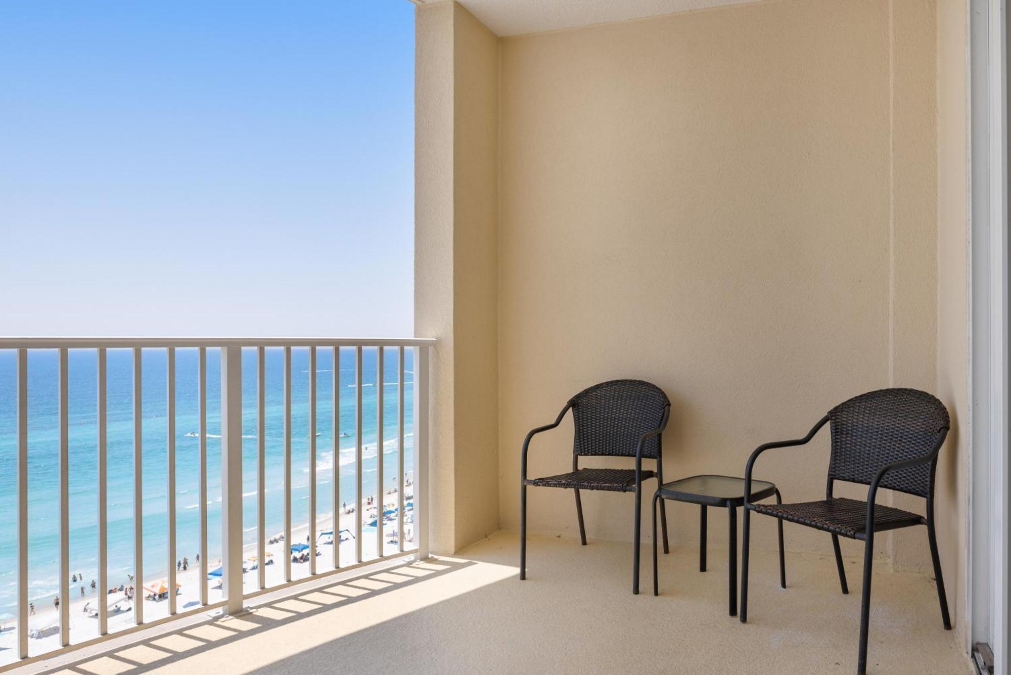 Parking Included-Beachfront 2Bd Ocean Villa! Gorgeous Amenities, Private Complex Panama City Beach Exterior foto