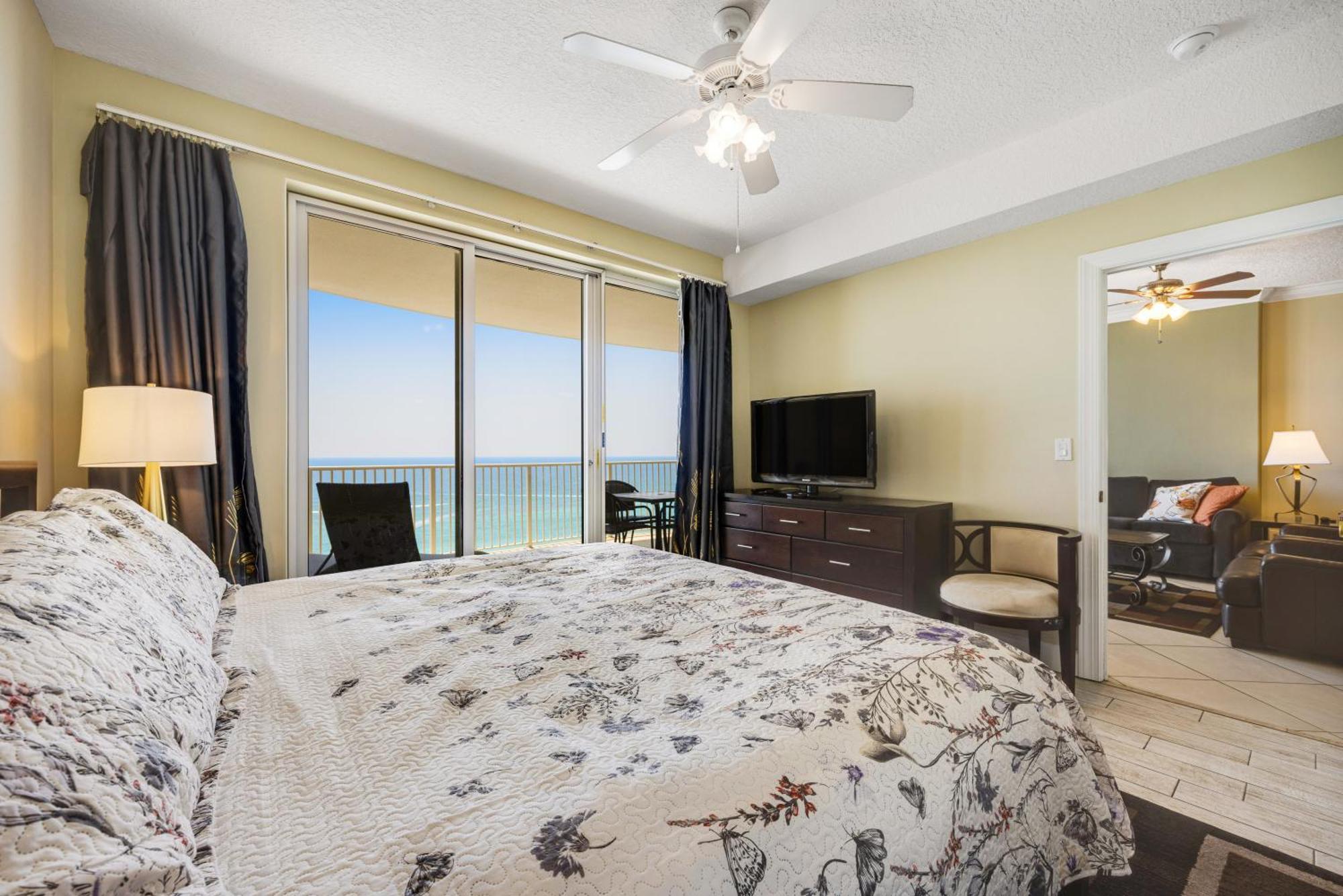Parking Included-Beachfront 2Bd Ocean Villa! Gorgeous Amenities, Private Complex Panama City Beach Exterior foto